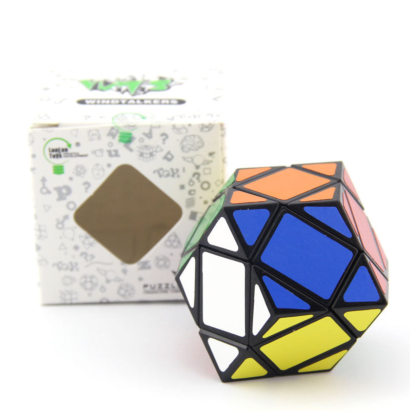 Lanlan 3×3 Dodecahedron Speed Cube – 12-Sided Puzzle