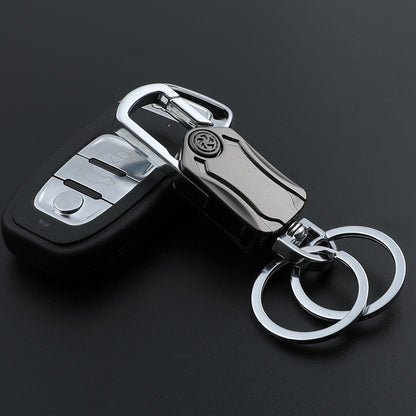 Gyro Spinning Top Keychain | Zinc Alloy Men's Pendant | JP Collections