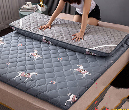 Thickened Mattress Topper – Lamb Velvet & 5cm Fibre Fill, 4 Sizes
