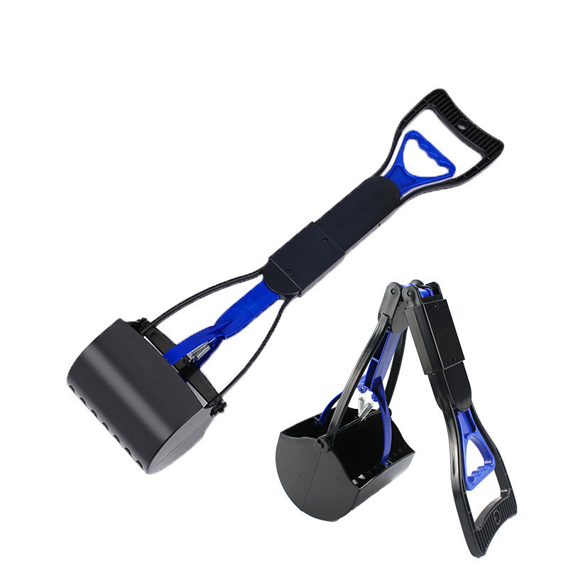 Pet Poop Scoop with Long Handle – Foldable & Standard | 5 Colours