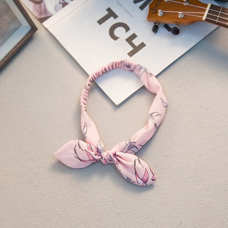 Bow & Bunny Ears Fabric Headband – 59 Styles