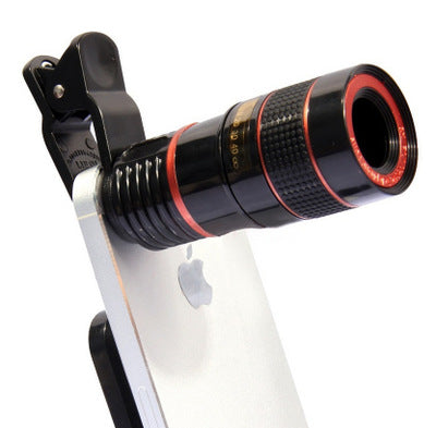 Smartphone Telescope Zoom Lens Clip-On