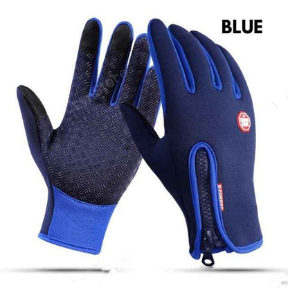 Winter Touchscreen Gloves – Waterproof Fleece Sports & Riding Gloves