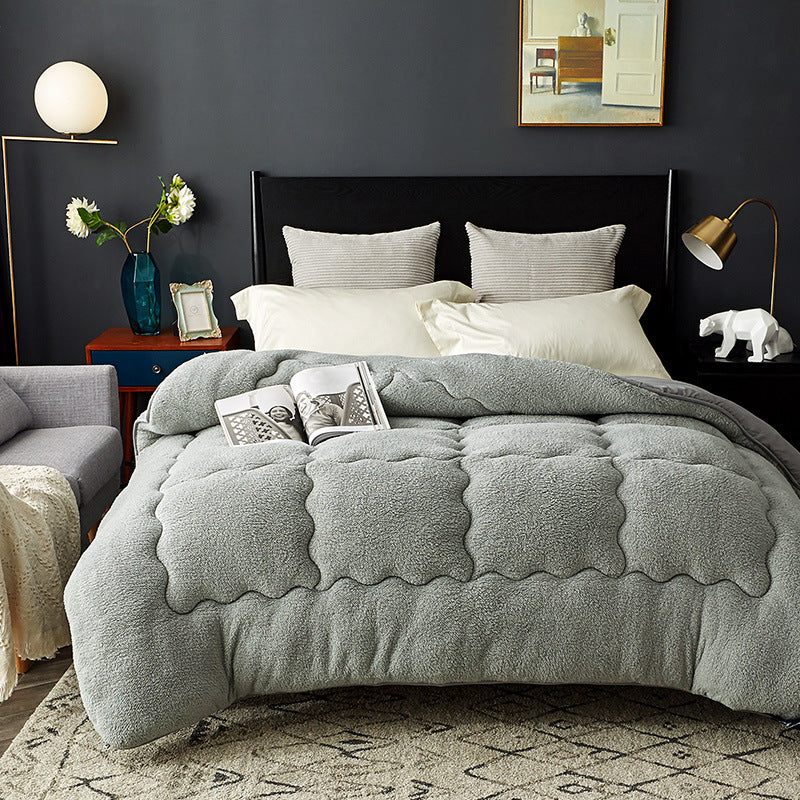 Polyester Cashmere Winter Quilt | Thick & Warm | 3 Sizes