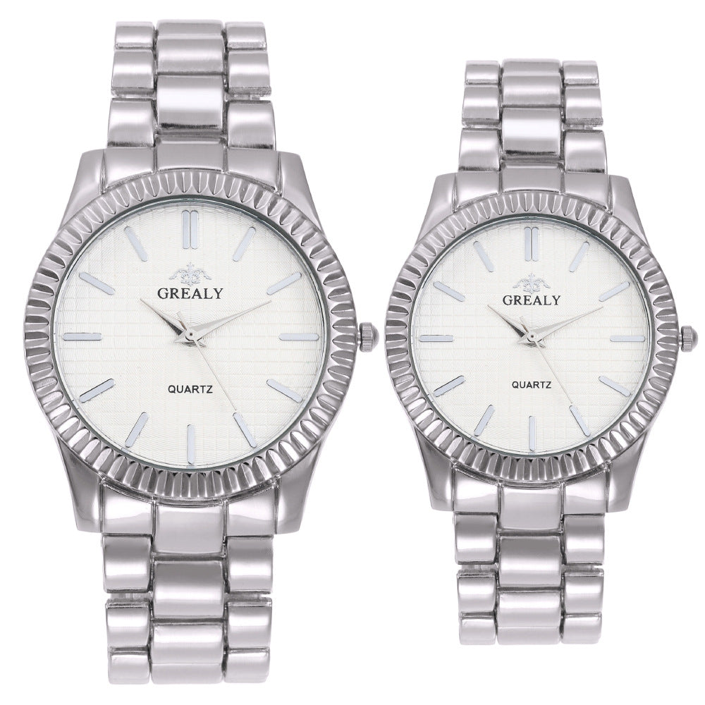 Fashion Bracelet Quartz Watch – 40mm Stainless Steel, 18 Styles