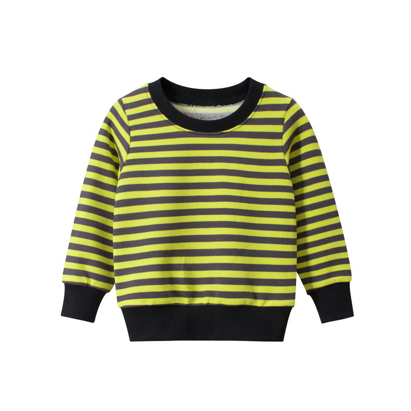 Children's Cotton Blend Pullover Sweatshirt | Boys & Girls Casual Top