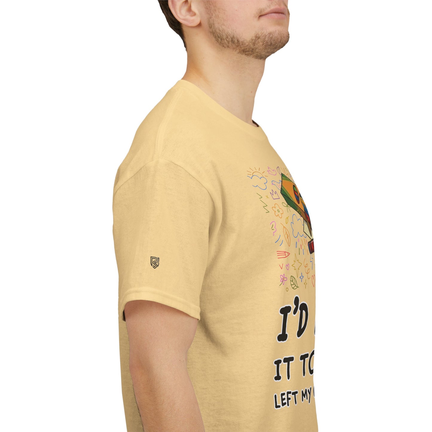 I’d Explain It To You But I Left My Crayons At Home - Funny T‑Shirt