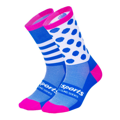 Nylon Cycling & Running Socks 11 Colours S & L