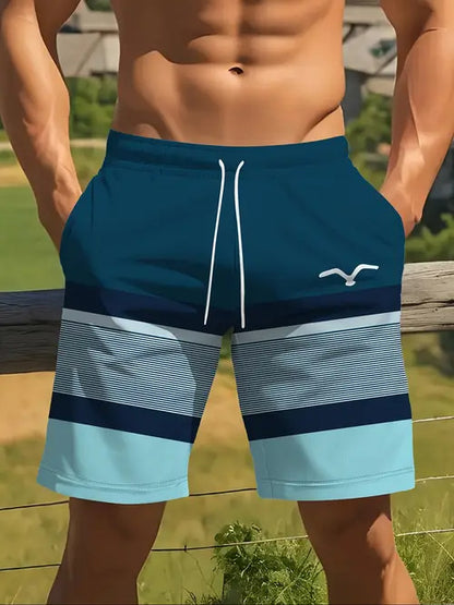 Men's Casual Printed Leisure Shorts