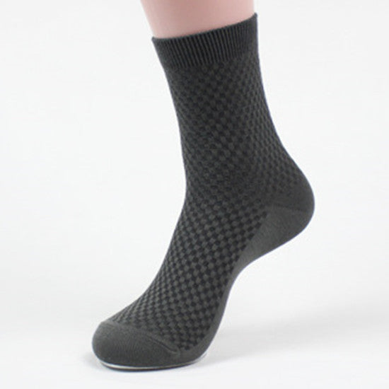 Men's Bamboo Fibre Business Socks – 5 Colours, Multi-Pack