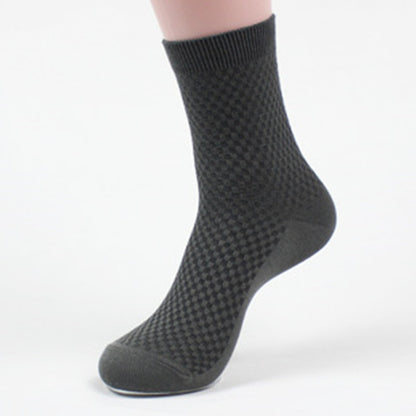 Men's Bamboo Fibre Business Socks – 5 Colours, Multi-Pack