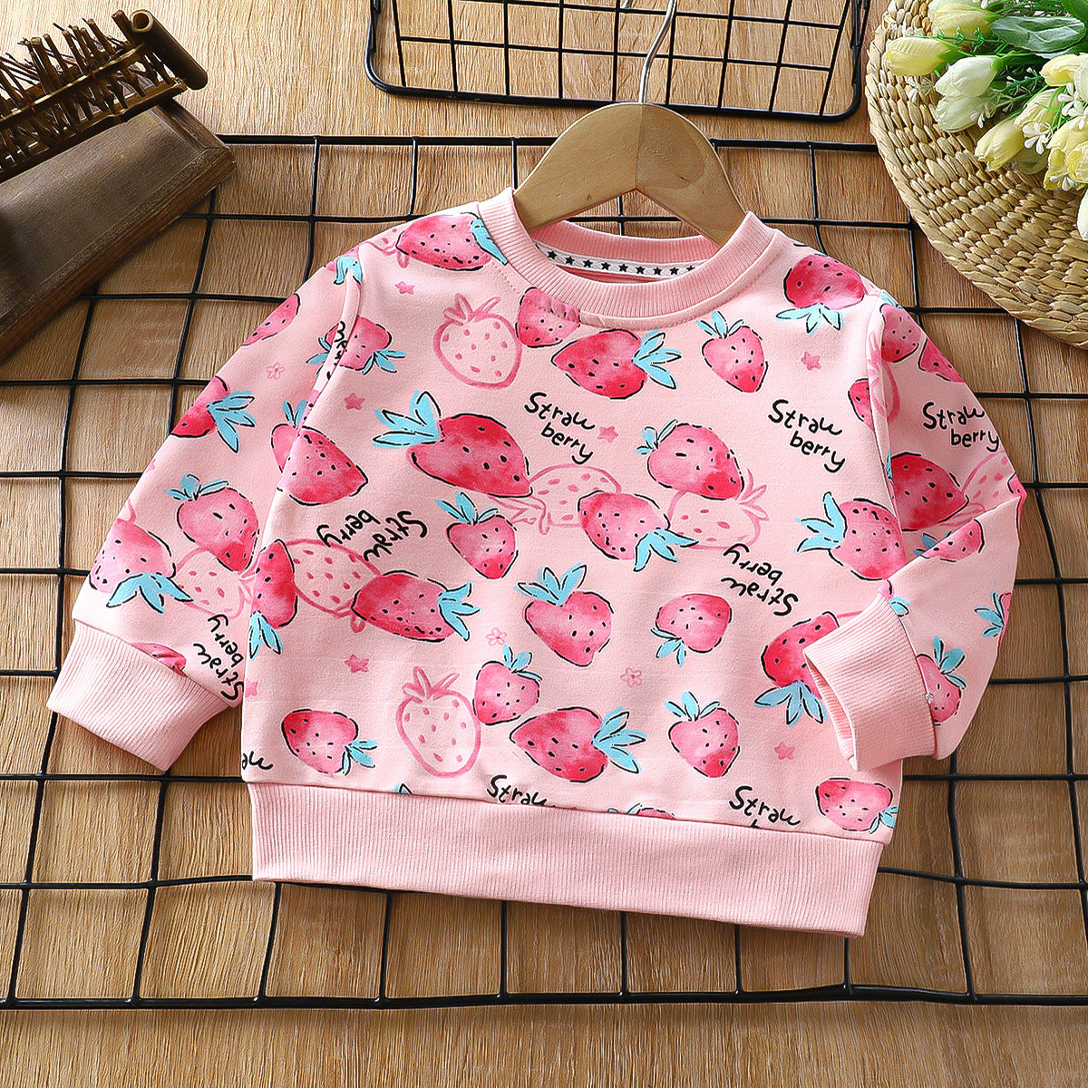 Kids Graphic Print Long Sleeve Cotton T-Shirt – 12 Designs