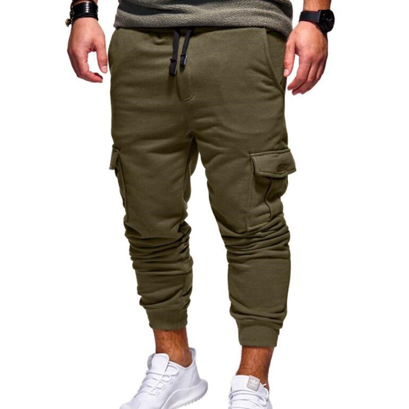 Men's Stretch Jogger Sweatpants – Lycra Tracksuit Bottoms, 5 Colours