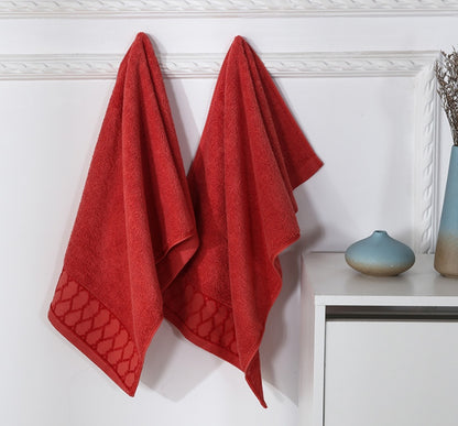 Long-Staple Cotton Face Towel 34x74cm | Soft & Absorbent