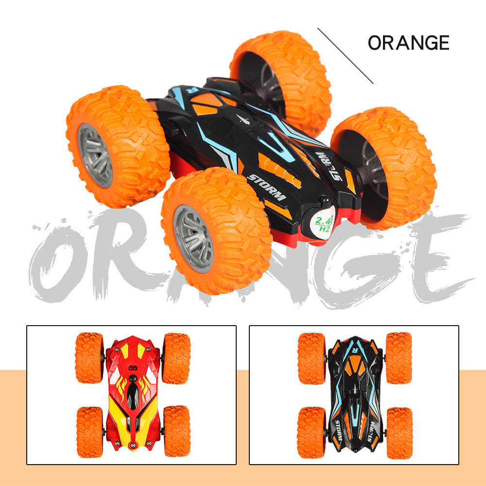 Double-Sided Stunt RC Car – 360° Rolls & Rechargeable