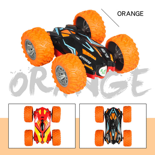 Double-Sided Stunt RC Car – 360° Rolls & Rechargeable