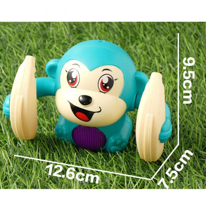 Electric Tumbling Monkey Toy - Light & Sound