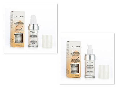 Colour-Changing Foundation
