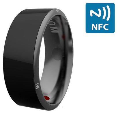 NFC Smart Ring | Multifunctional Wearable Tech | Sizes 7–12 | Black & White