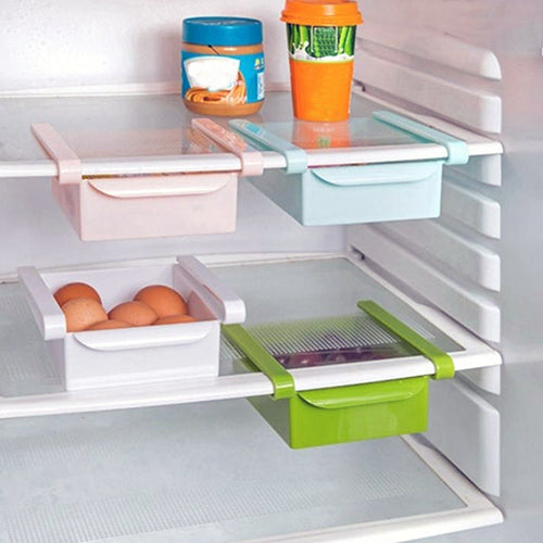 Hanging Fridge Drawer Storage Rack Organiser