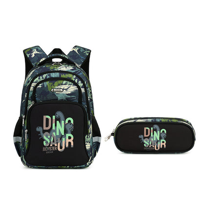 Kids' Animal School Backpack Set – Lightweight & Spine-Protection