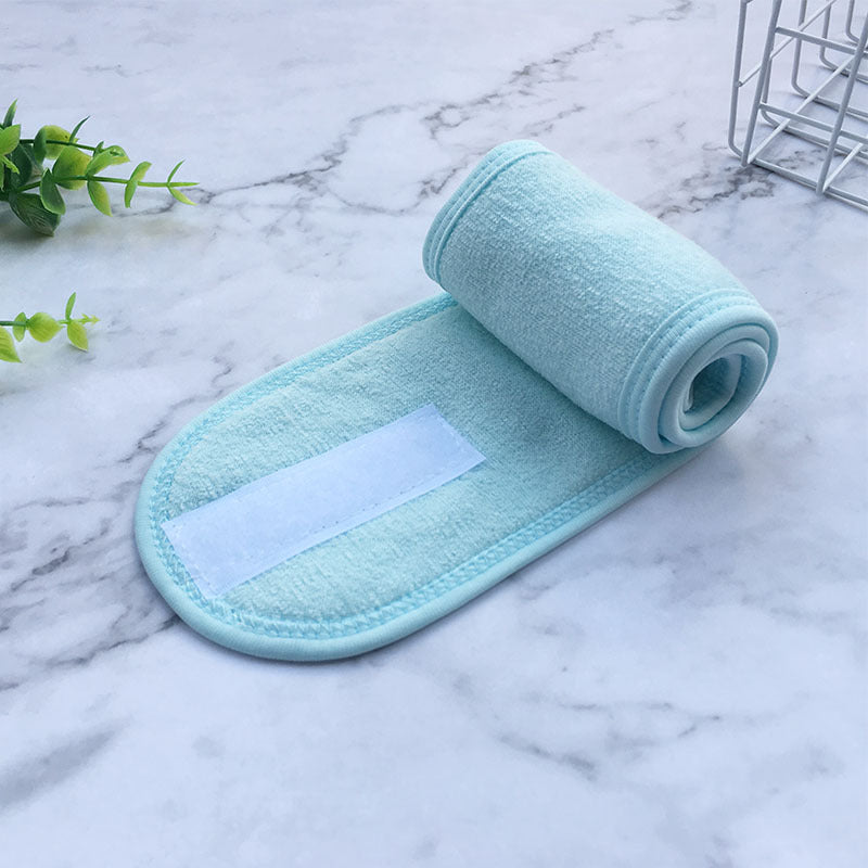 Soft Towel Fabric Hair Bands – Wide Makeup & Sports Headband | 7 Colours
