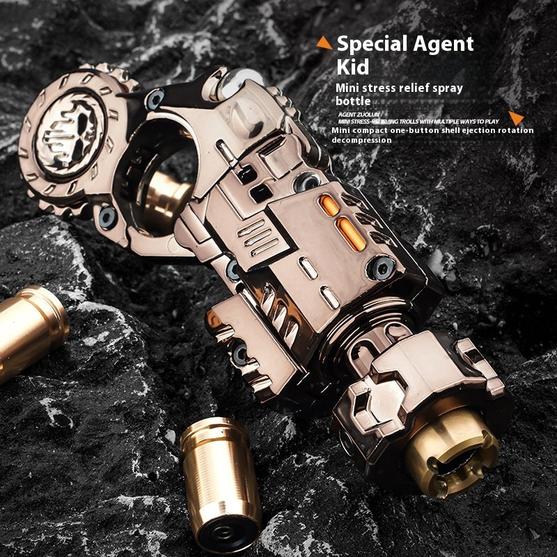 Alloy Shell-Ejecting Soft Bullet Toy Gun