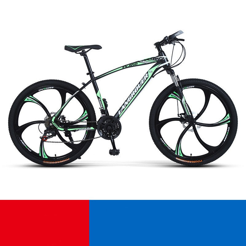 Mountain Bike – Carbon Steel Double Disc Brake Variable Speed Cross-Country