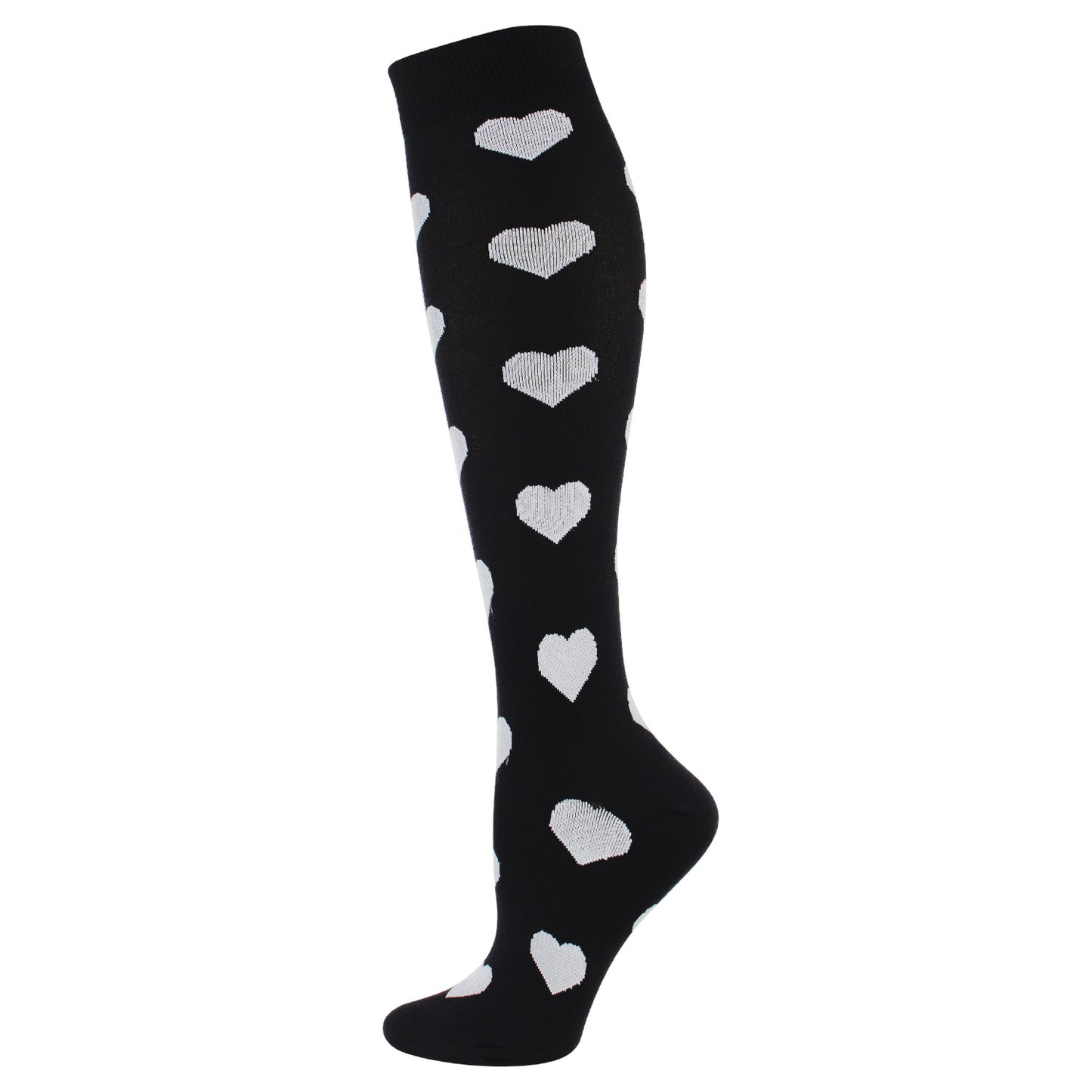 Nylon Novelty Pattern Calf Compression Socks 12 Designs S/M L/XL