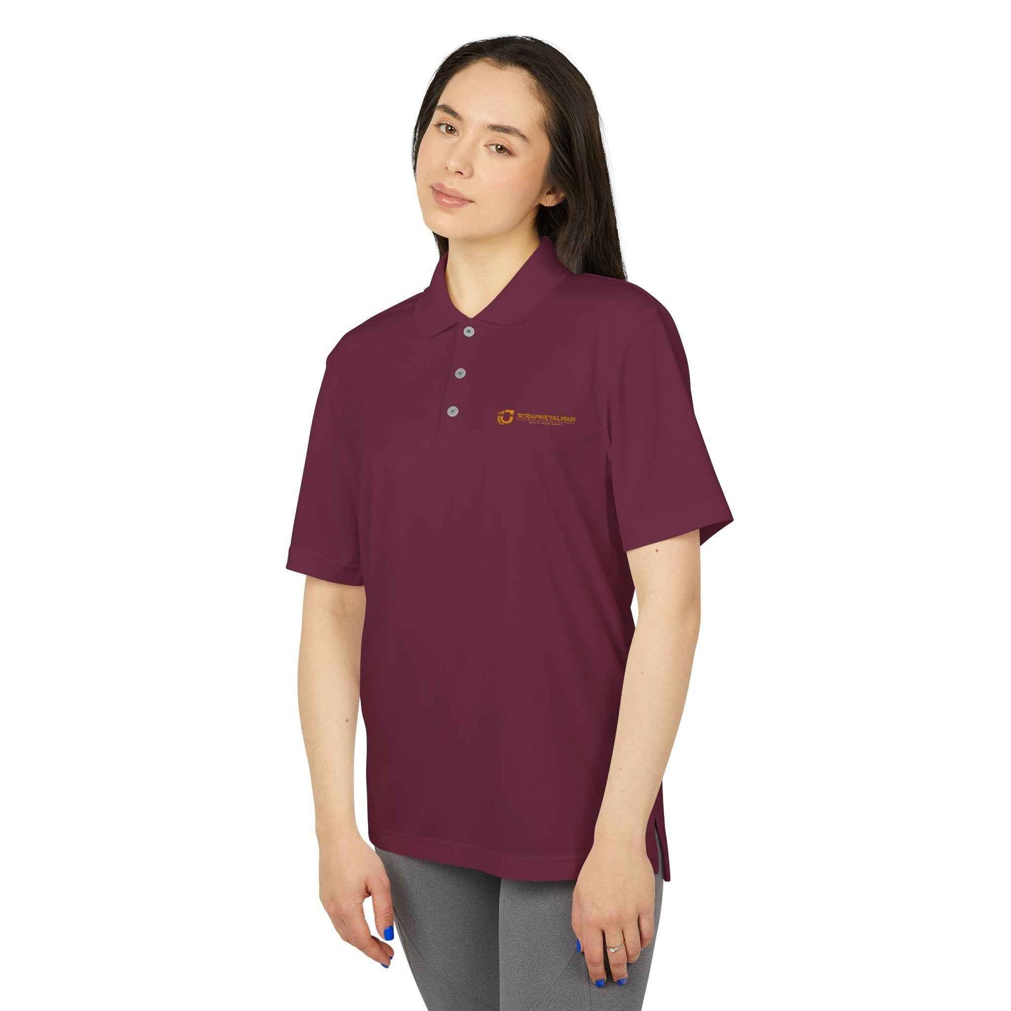 Men's Classic Performance Polo Shirt – UPF 50+ Moisture-Wicking