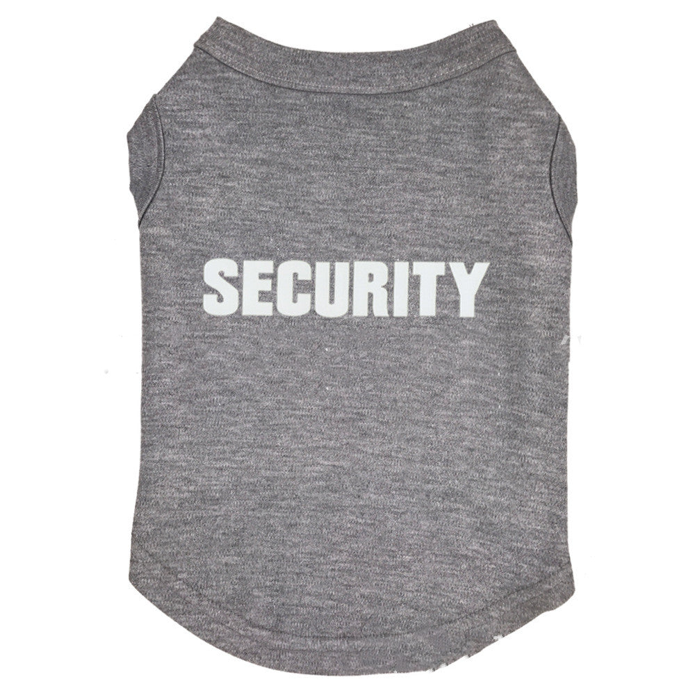Printed Dog T-Shirt | 10 Colours & 7 Sizes