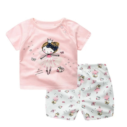 Animal Character Baby 2-Piece Clothing Set | Sizes 73–110cm