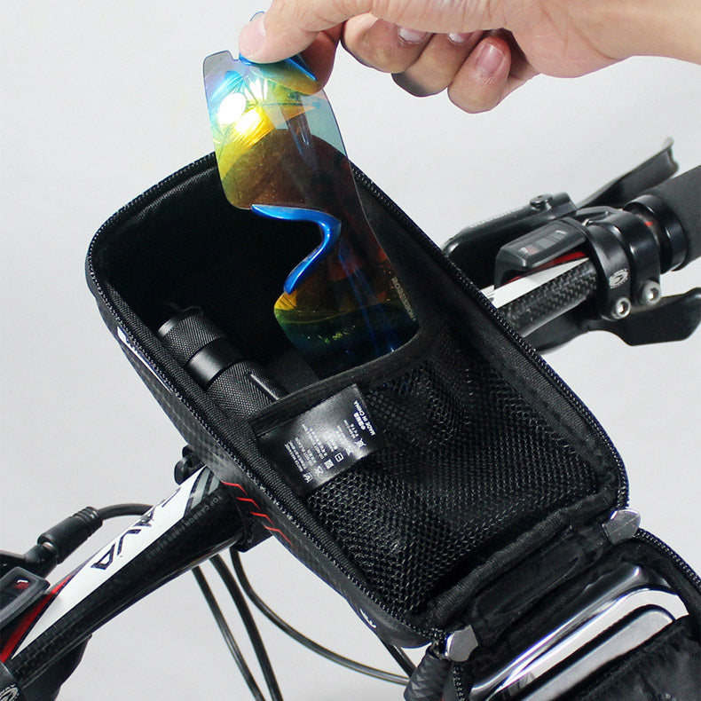 Bicycle Top Tube Bag – 1L Compact Handlebar Frame Bag Multiple Styles