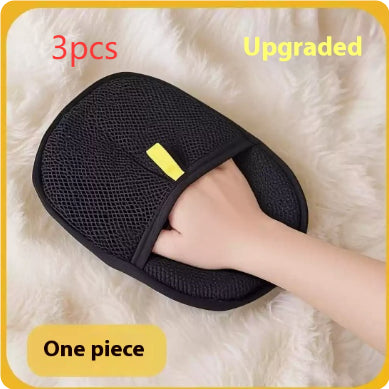 Pet Hair Remover Grooming Glove | Deshedding Brush for Dogs & Cats | JParker