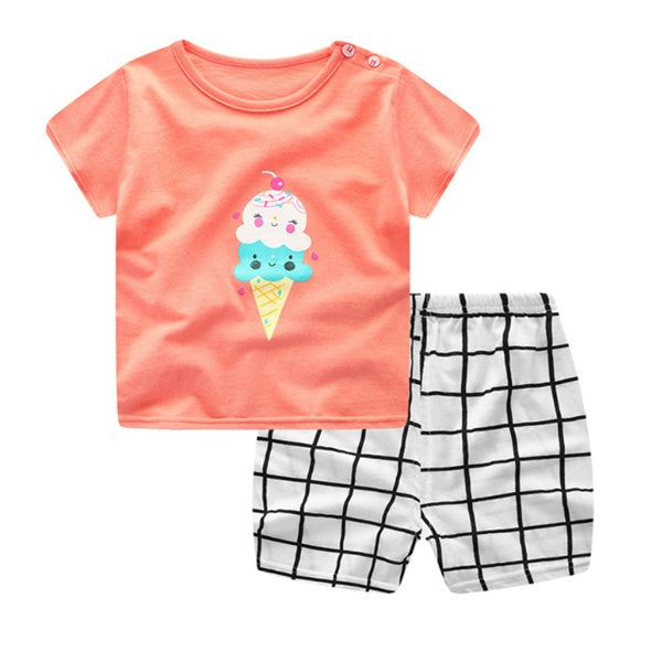 Animal Character Baby 2-Piece Clothing Set | Sizes 73–110cm