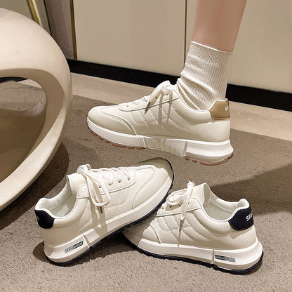 Women's Casual Lace-Up Platform Shoes | Height Increasing | EU 35-41