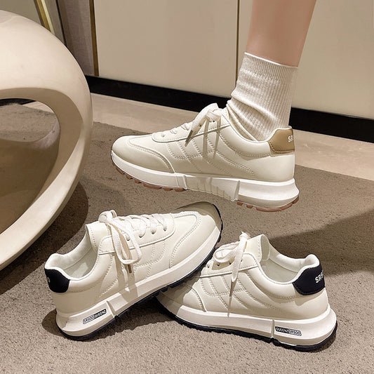 Women's Casual Lace-Up Platform Shoes | Height Increasing | EU 35-41