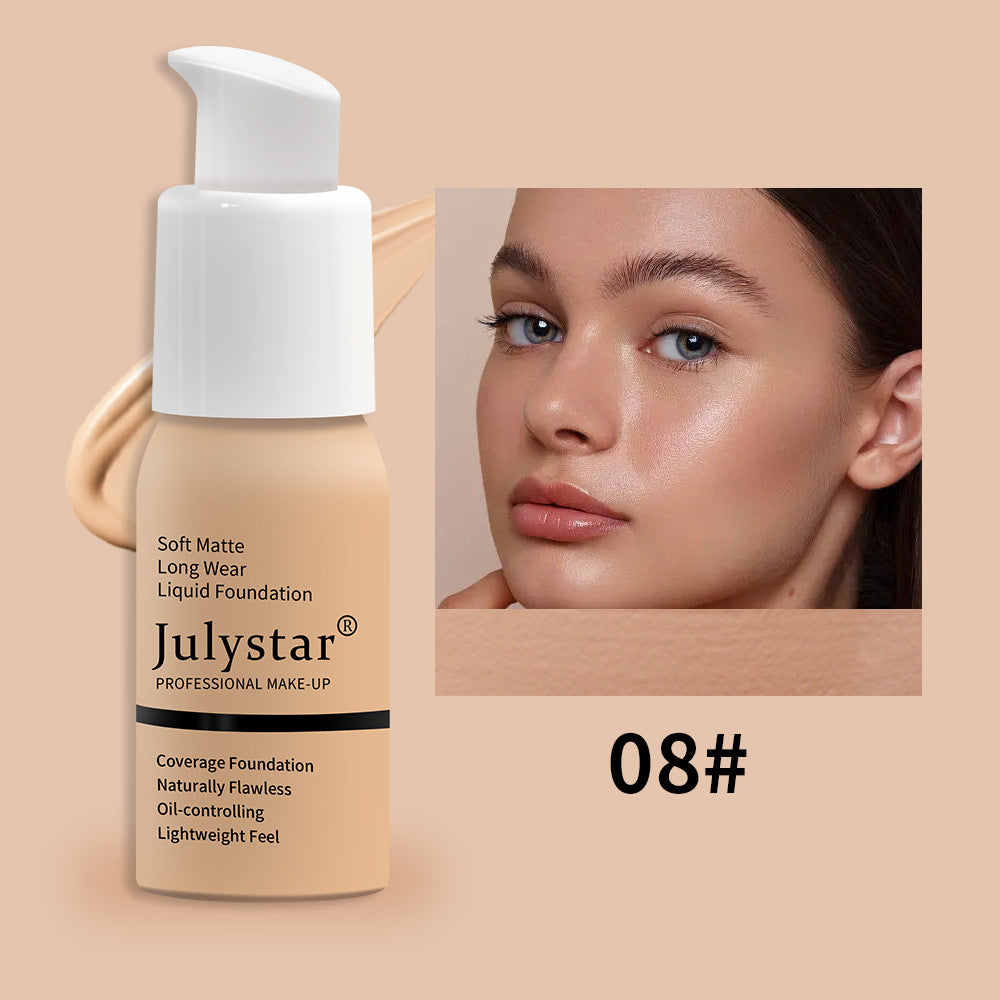 Full Coverage Liquid Foundation – Waterproof Concealer 30ml