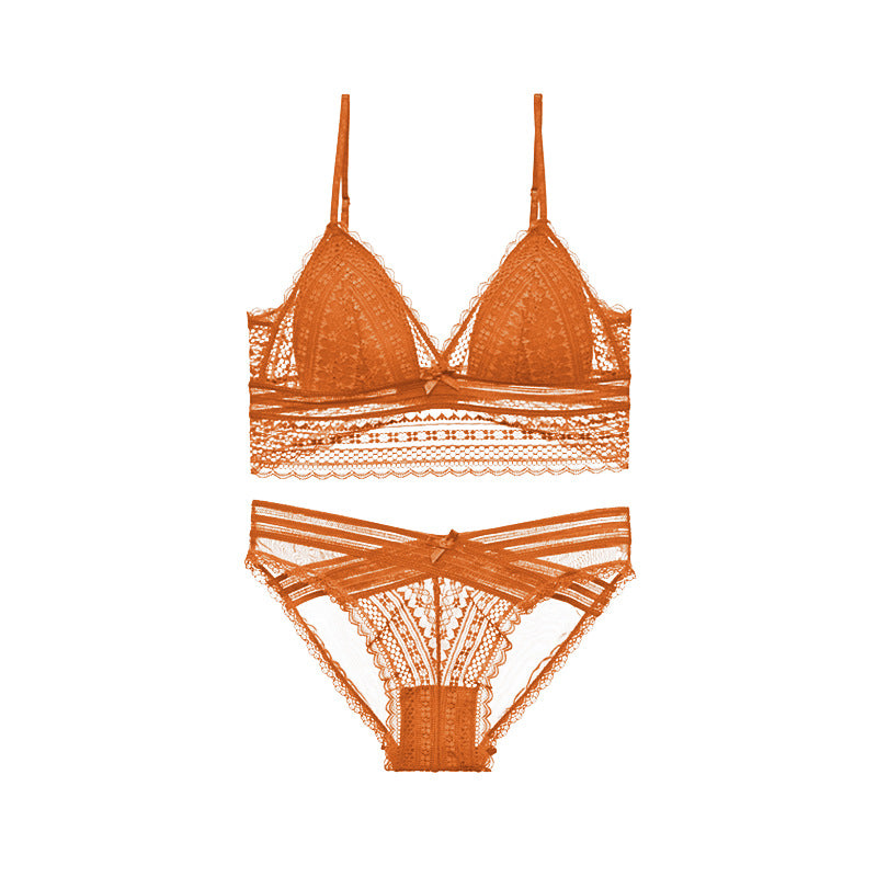 Women's Strapless Seamless Lace Bra | 1/4 Cup Wireless Lingerie