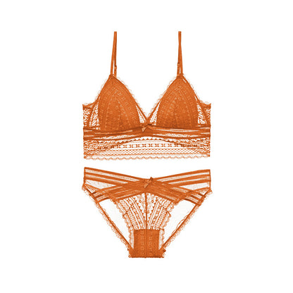 Women's Strapless Seamless Lace Bra | 1/4 Cup Wireless Lingerie