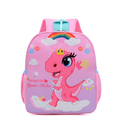 Kids' Cartoon Backpack – Lightweight Waterproof School Bag, 6 Designs