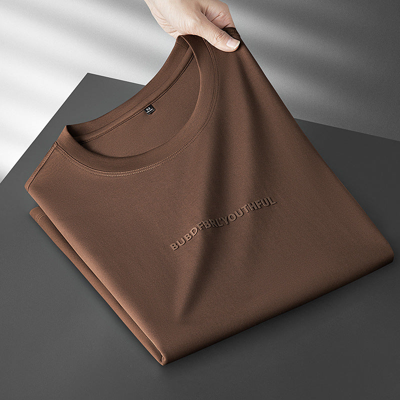 Men's Modal Ice Silk T-Shirt | Soft Lightweight Short Sleeve