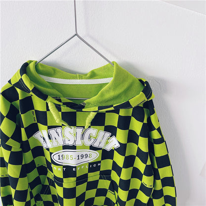 Children's Cotton Hooded Pullover Jacket | Boys Kids Top