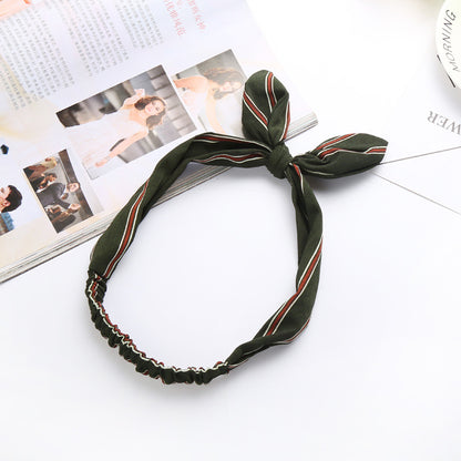 Bow & Bunny Ears Fabric Headband – 59 Styles