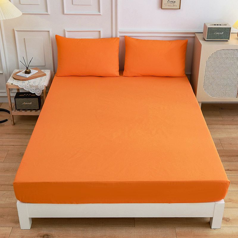 Polyester Fitted Sheet & Pillowcase | 15 Colours