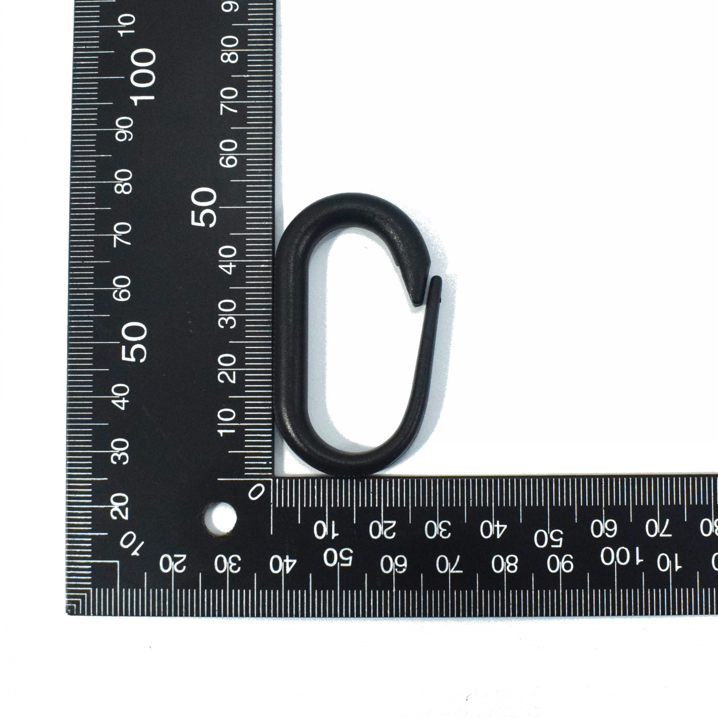 Plastic Oval Carabiner Clip – Backpack Hanging Buckle, 3 Colours