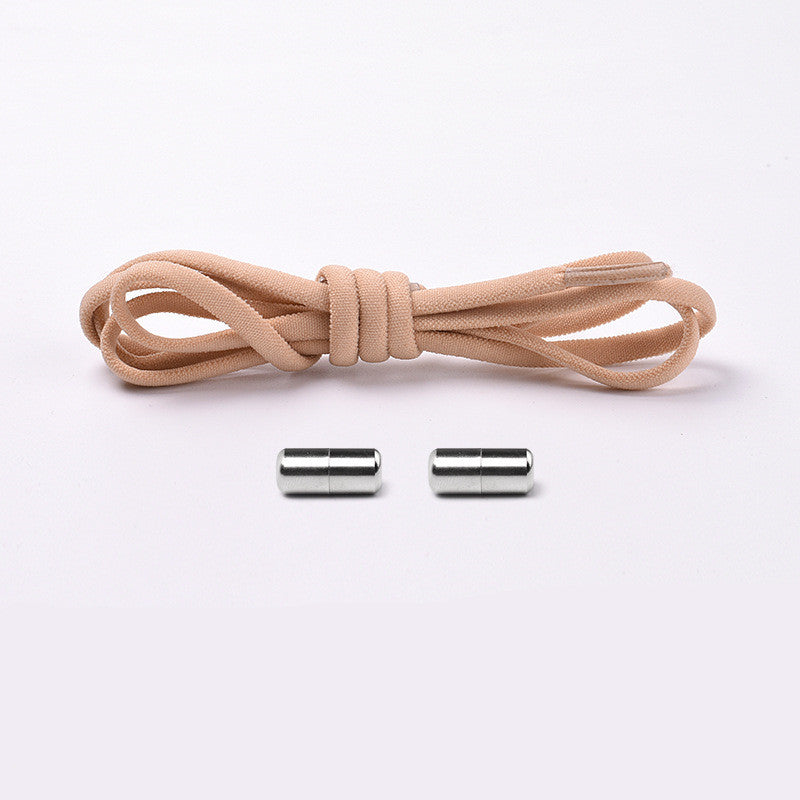 Elastic No-Tie Shoelaces – Half-Round Capsule Lock, 22 Colours