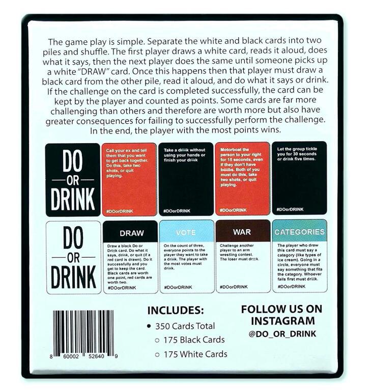Adult Drinking Card Game | Party Game for Groups