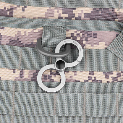 Stainless Steel Figure-8 Carabiner | EDC Clip for Keys & Outdoor Use