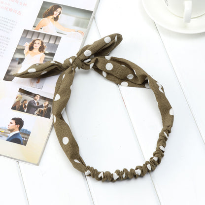 Bow & Bunny Ears Fabric Headband – 59 Styles